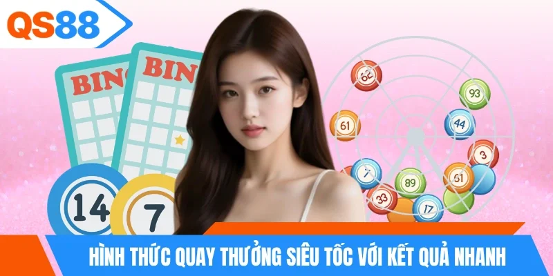 Hình thức quay thưởng siêu tốc với kết quả nhanh Hình thức quay thưởng siêu tốc với kết quả nhanh